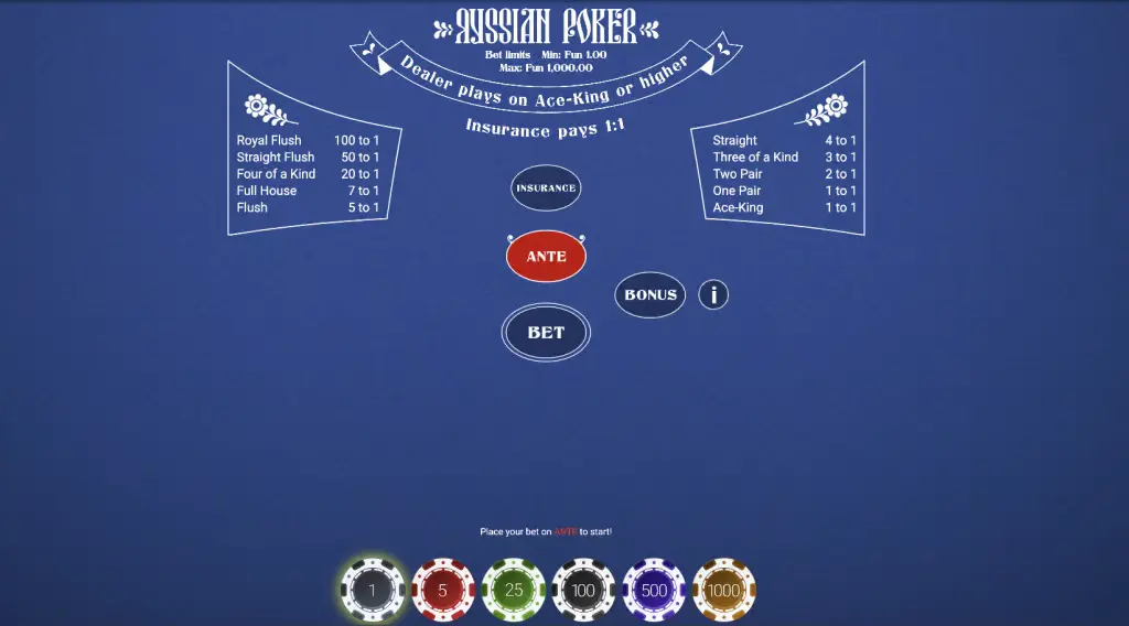 Russian Poker