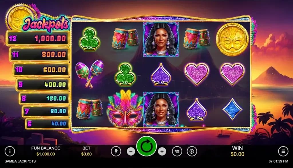 Samba Jackpots