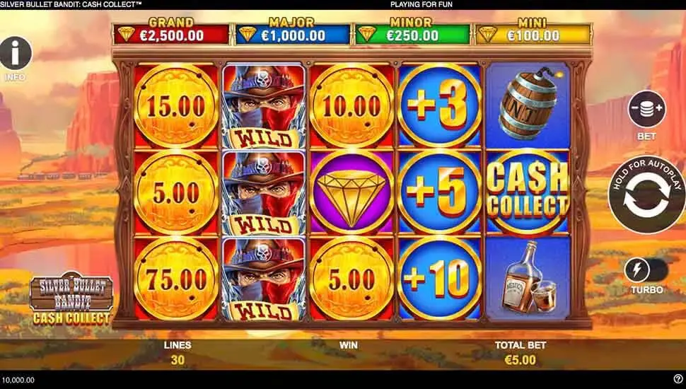 Silver Bullet Bandit: Cash Collect