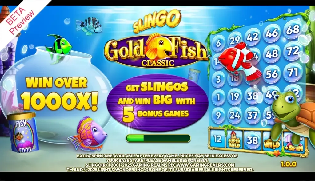 Slingo Gold Fish