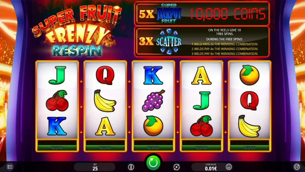 Super Fruit Frenzy Respin