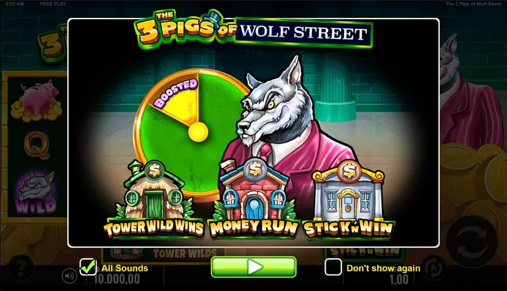 The 3 Pigs of Wolf Street