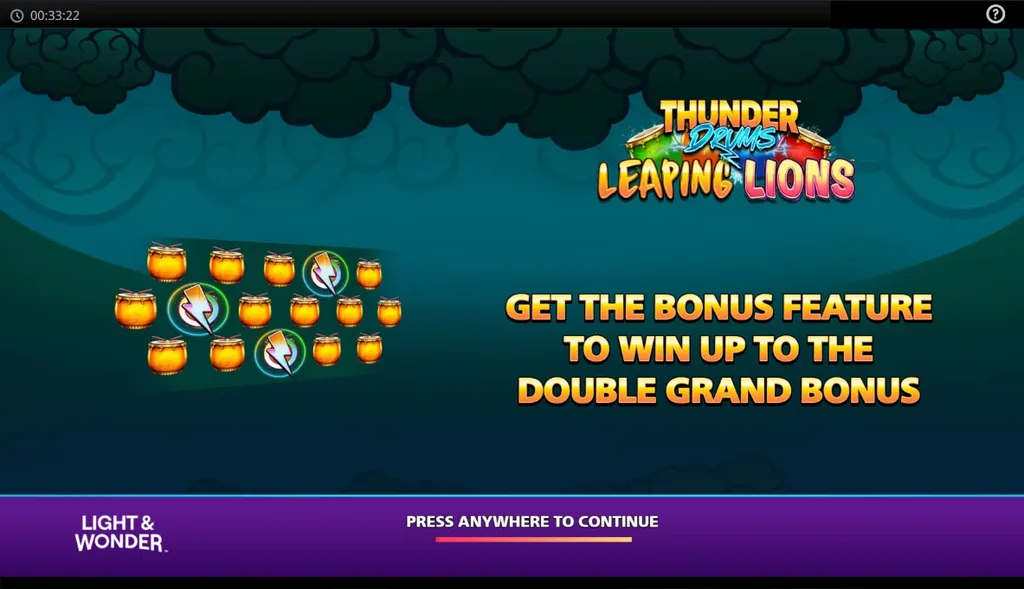 Thunder Drums Leaping Lions