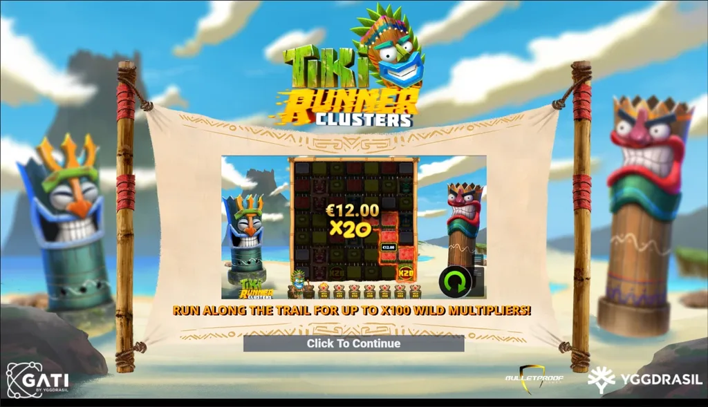 Tiki Runners Clusters