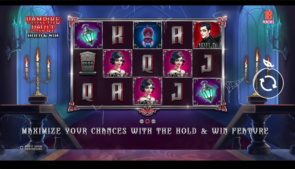 Vampire Vault Hold & win