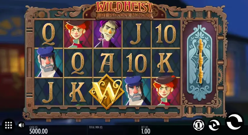 Wild Heist at Peacock Manor