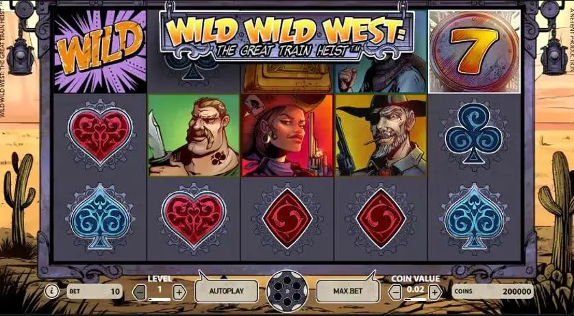 Wild Wild West: The Great Train Heist