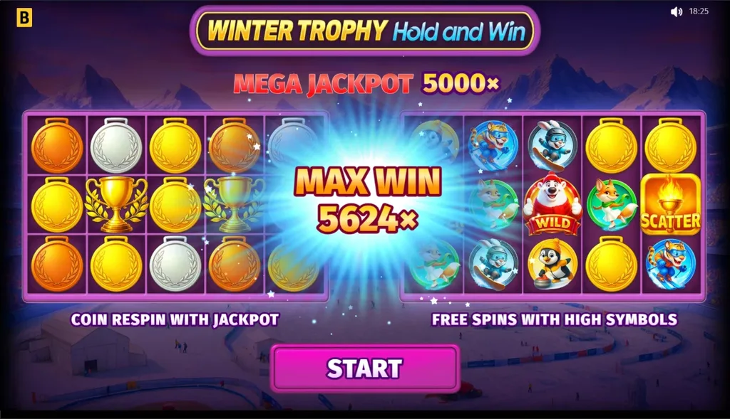 Winter Trophy Hold and Win