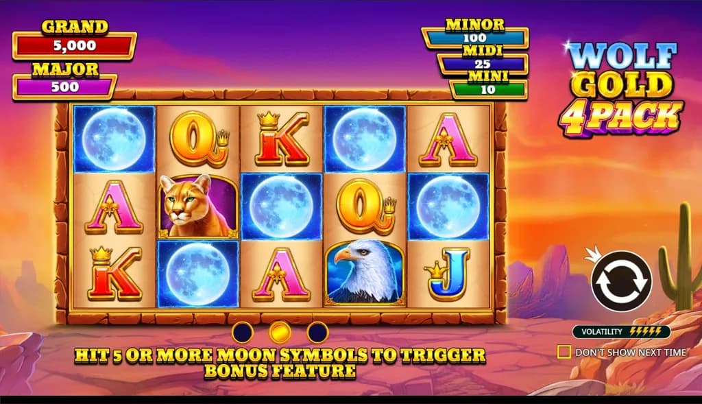 Wolf Gold 4 Pack
