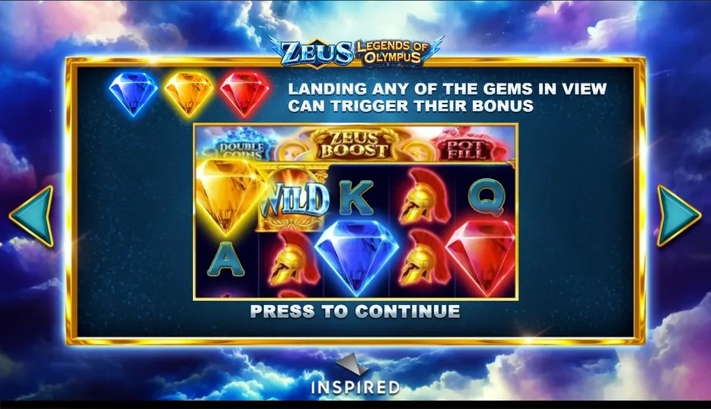 Zeus Legends of Olympus