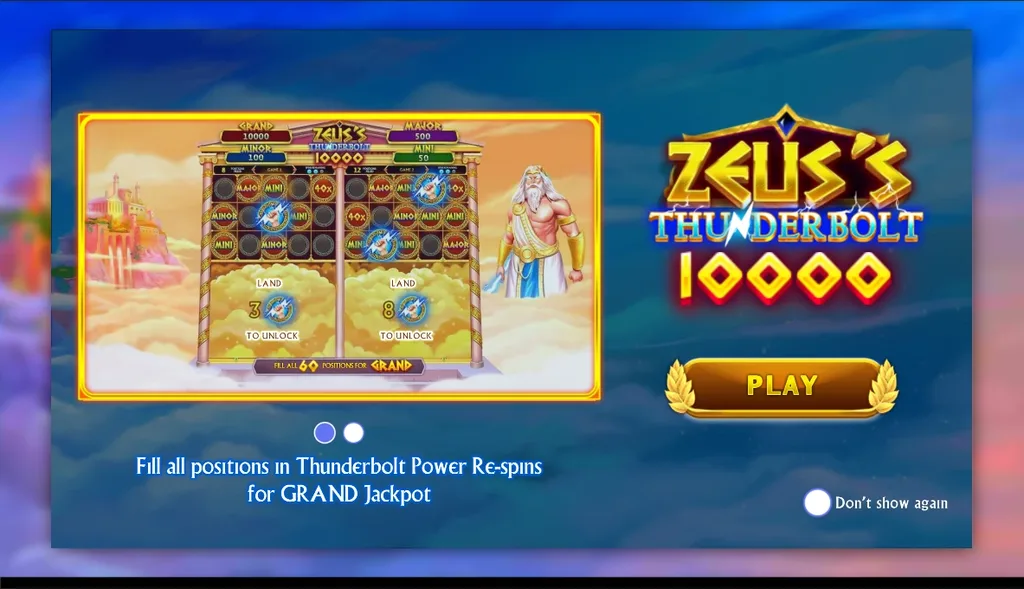 Zeus's Thunderbolt 10000