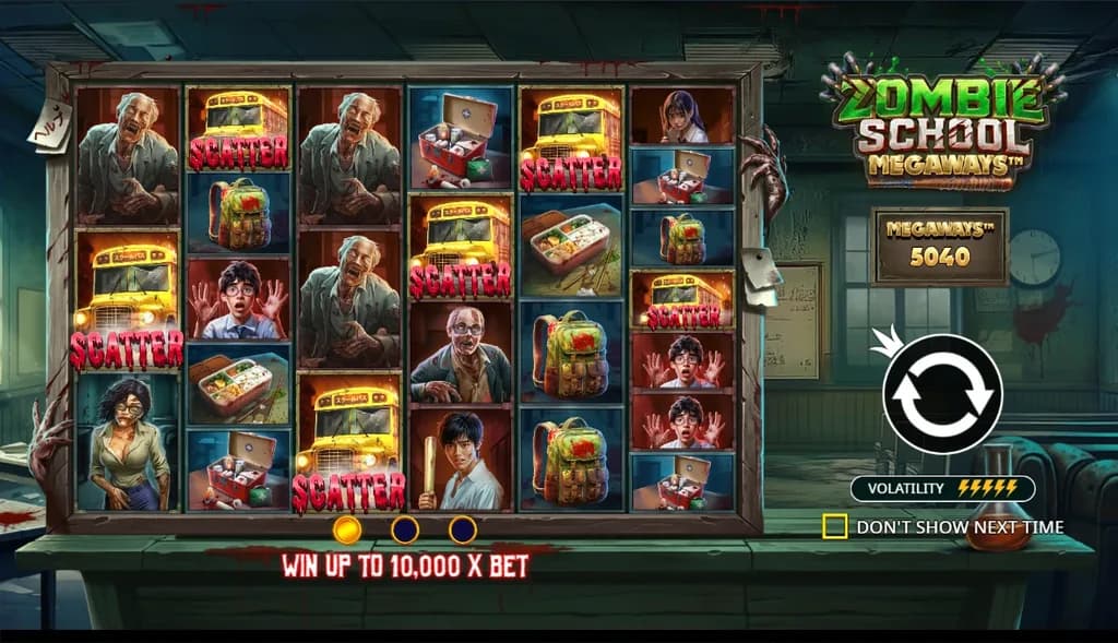 Zombie School Megaways